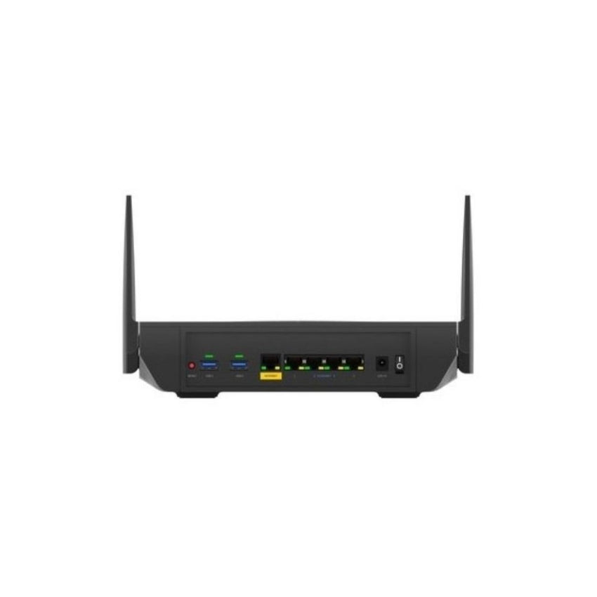 Router Mesh MR9600,router WiFi 6 de doble banda,AX6000 de doble banda Gigabit 1147 + 4804 Mbps, (2,4 GHz + 5 GHz),1 Gigabit WAN,4 Gigabit LAN,2 puertos USB 3.0,Procesador con núcleo Quad a 1,8 GHz,4 antenas ajustables,MU-MIMO 4x4