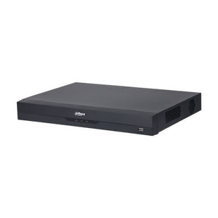 Grabador de Video IP 16CH/2HDD 1U/Admite los formatos de decodificación Smart H.265+/Máx. 384/384/384 Mbps de ancho de banda/Admite cámaras IP con una resolución de hasta 32 MP/admite detección y reconocimiento de rostros de 2 canales, hasta 20 bases de d