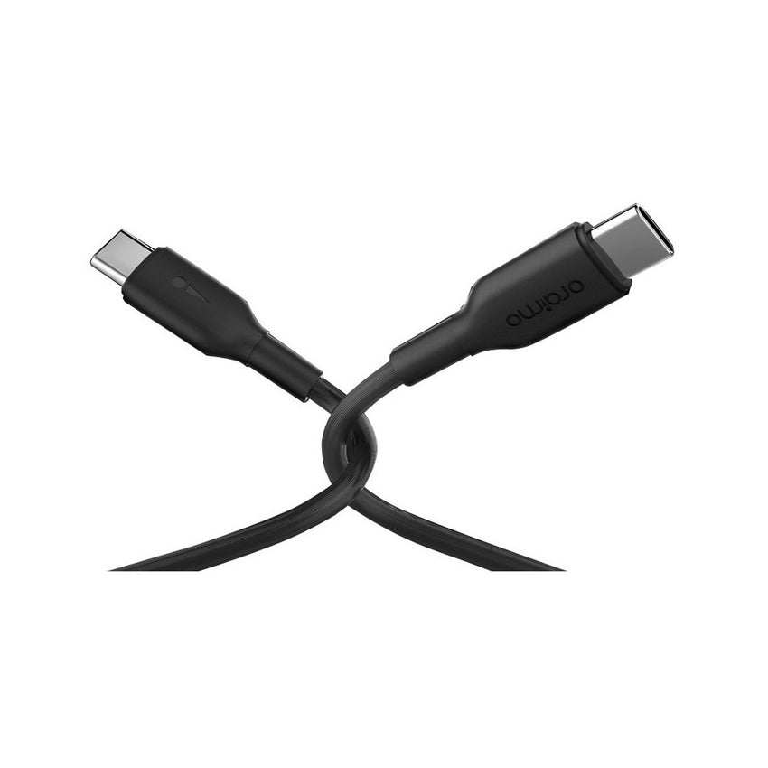 Cable de Datos Oraimo Tipo C a Tipo C 1 Metro Negro