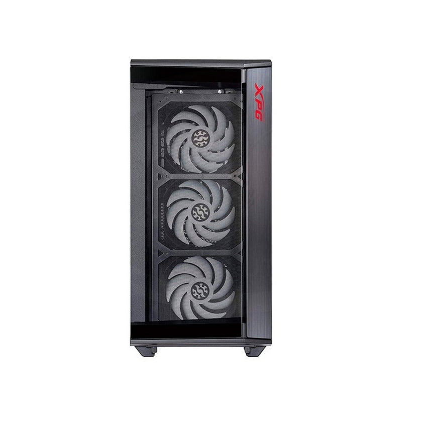 Chasis gamer XPG by ADATA BATTLECRUISER Negro / Vidrio templado X4 / 4 Fan cooler ARGB