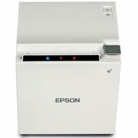Impresora EPSON Térmica de Recibos mPOS. 80mm, Puerto USB, Ethernet, Incluye Fuente. Negra. TM-m30-022.