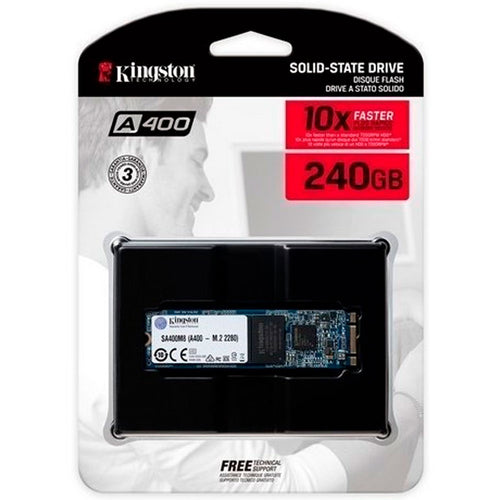 Unidad de estado solido sdd kingston A400 240GB M.2