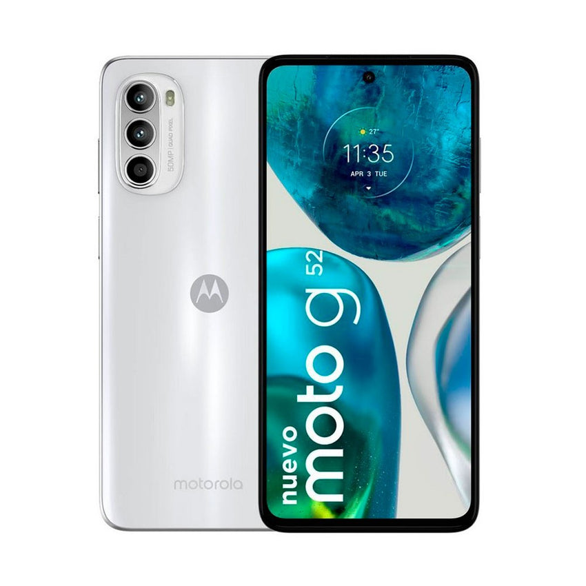 Celular Motorola G52 ROM 128GB RAM 6GB Blanco
