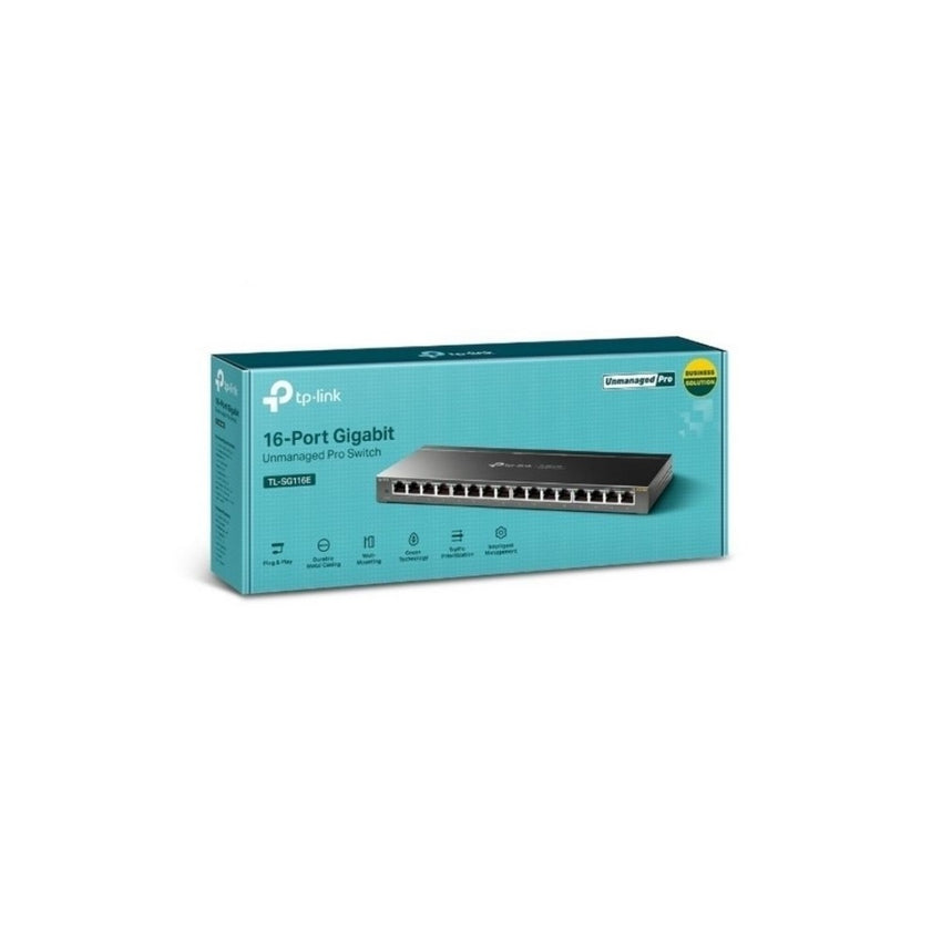 Switch TPLINK  administrable de escritorio 16 puertos