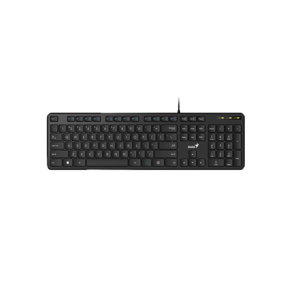 Teclado GENIUS SlimStar M200 USB Alambrico Negro