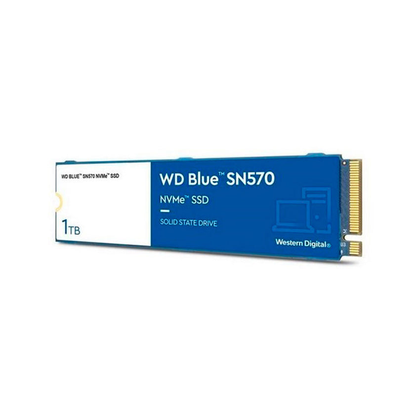 Unidad de estado sólido SSD Western Digital Blue SN570 1TB NVMe PCIe lectura 3500MB/s