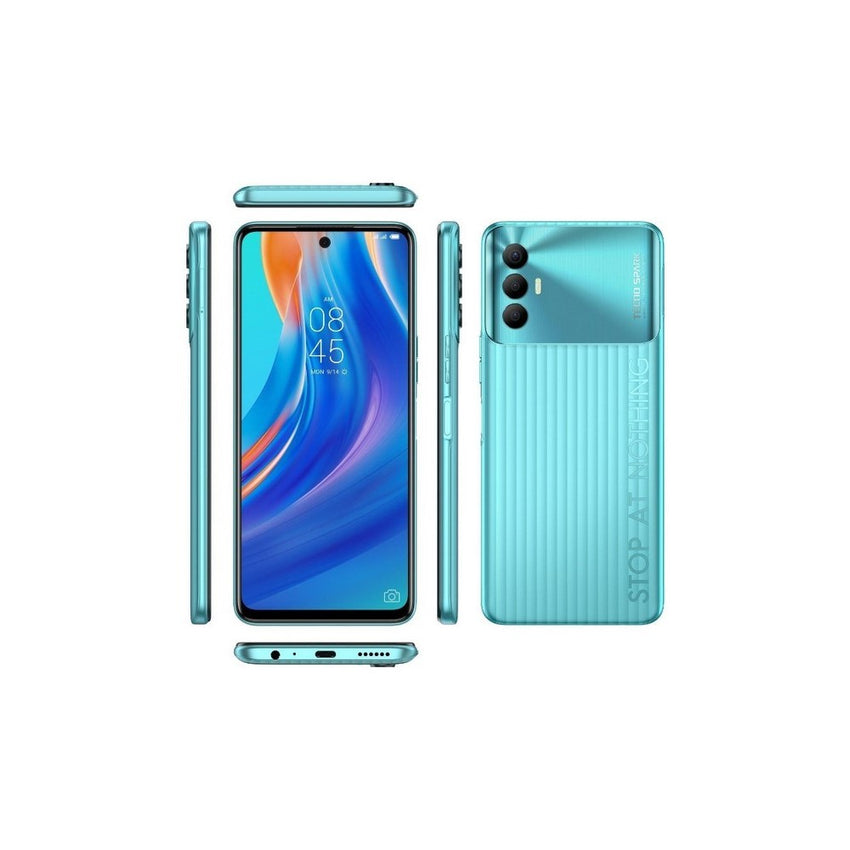 Celular Tecno Spark 8 Pro ROM 128GB RAM 4GB Color Turquesa