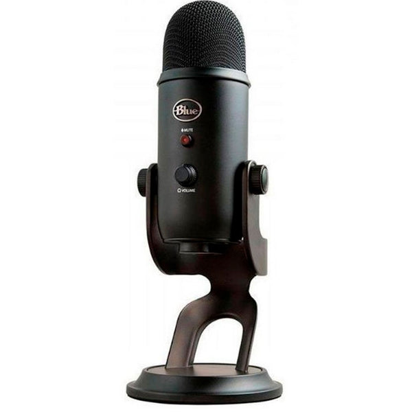 Microfono logitech Yeti USB-Blackout Edition