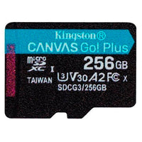 Memoria Kingston Micro sd  Canvas Go Plus 170R A2 U3 V30 Card + ADP 256GB