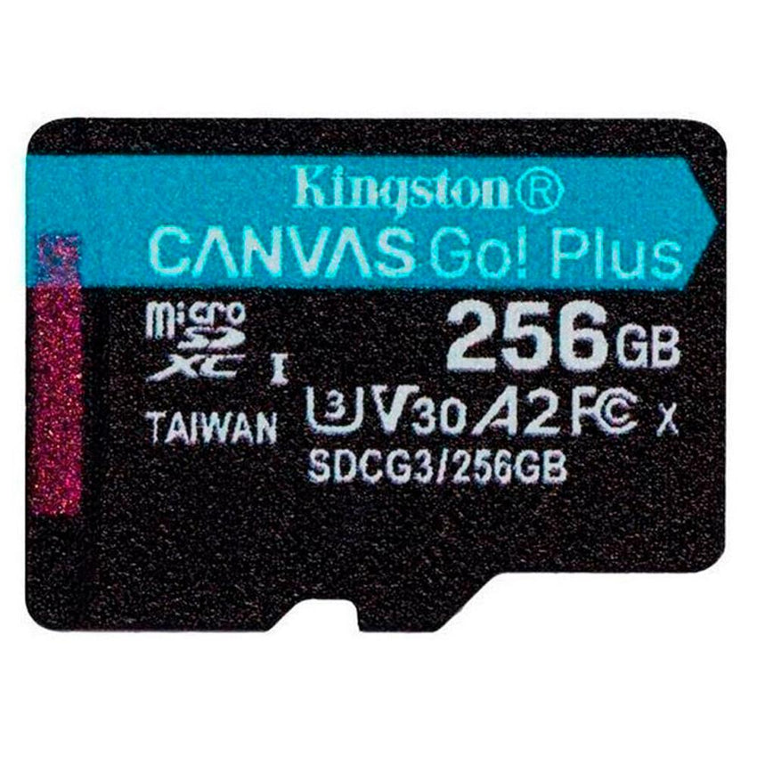 Memoria Kingston Micro sd  Canvas Go Plus 170R A2 U3 V30 Card + ADP 256GB