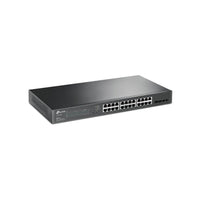 Switch TPLINK  Administrable de 24 puertos Giga L2+ COLOR Negro