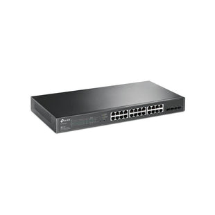 Switch TPLINK  Administrable de 24 puertos Giga L2+ COLOR Negro