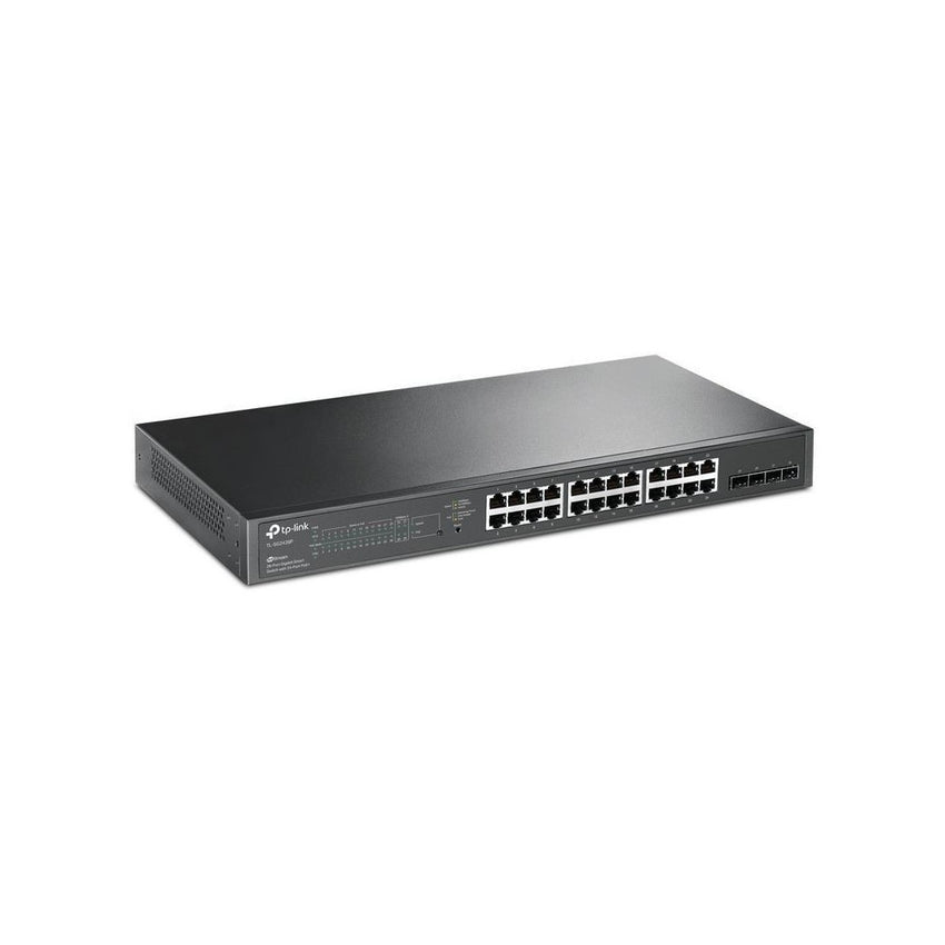 Switch TPLINK  Administrable de 24 puertos Giga L2+ COLOR Negro