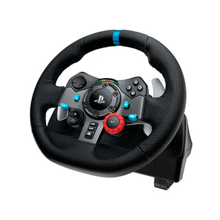 Timón con pedales LOGITECH G29  Entrada USB, Con Compatibilidad, Negro