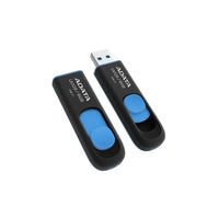 Memoria USB 3.0 ADATA UV128-16GB-Retráctil-Negro/Azul