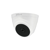 Camara Dahua Domo, 4MP, Lente fijo 3,6mm, 4en1 (CVI/TVI/AHD/CVBS), DWDR, Smart IR20m, IP67, 12VDC.