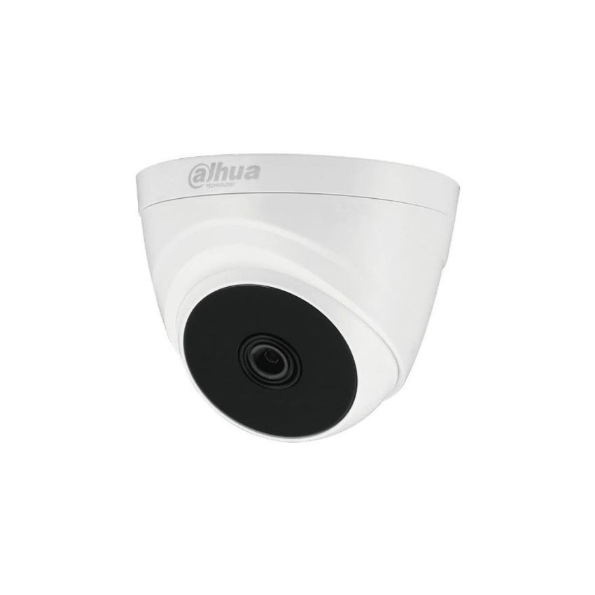 Camara Dahua Domo, 4MP, Lente fijo 3,6mm, 4en1 (CVI/TVI/AHD/CVBS), DWDR, Smart IR20m, IP67, 12VDC.