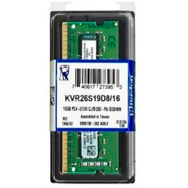 Memoria ram kingston para portatil 16GB DDR4 2666MHz
