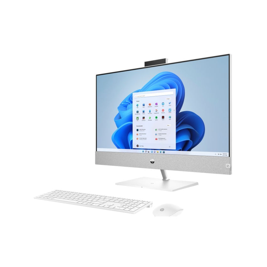 HP AIO Pavilion / Contino 27 / NT / Ryzen 5 5500U / 16GB / 512GB / Win11 / Keyb+M Wireless / White
