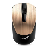 Mouse Genius Nx7015 Inalambrico Dorado