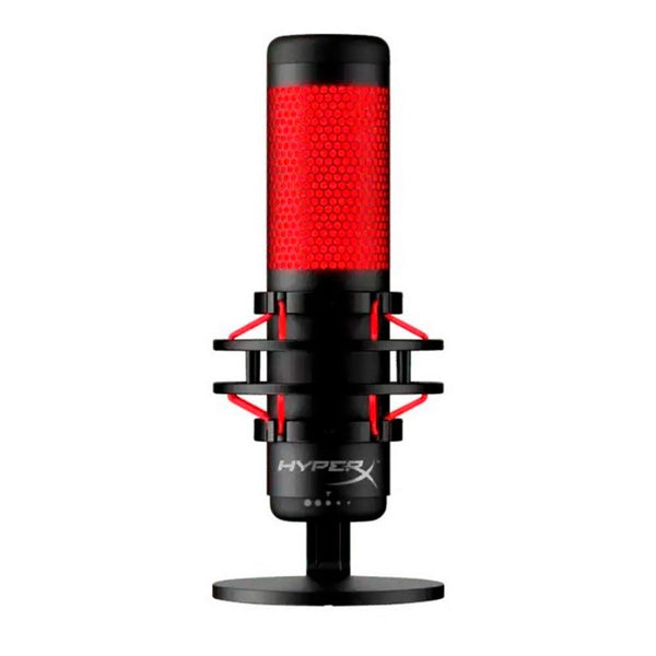 Micrófono HyperX QuadCast condensador multipatrón negro