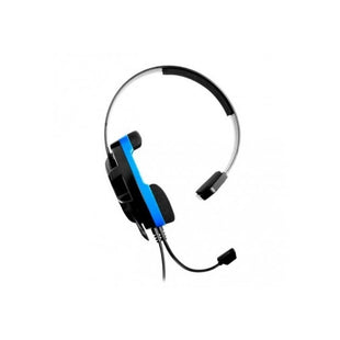Audífonos Gaming alámbrico con micrófono Turtle Beach Recon color negro, para PlayStation PS4, Jack 3.5mm
