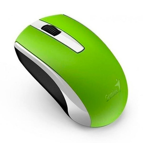 Mouse Genius Eco-8100 Inalámbrico Verde