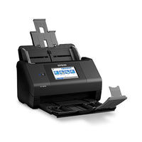 Escáner Epson ES-580W vertical en color dúplex de una sola pasada con alimentación de hojas/ Interface: USB 3.2 Wi-Fi® 802.11 a/b/g/n (5GHz)