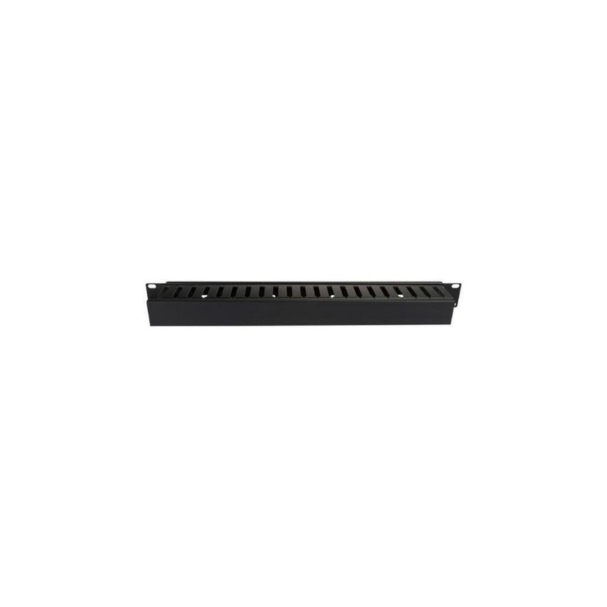 Administrador de cables horizontal de 1U SmartRack - Finger Duct con tapa