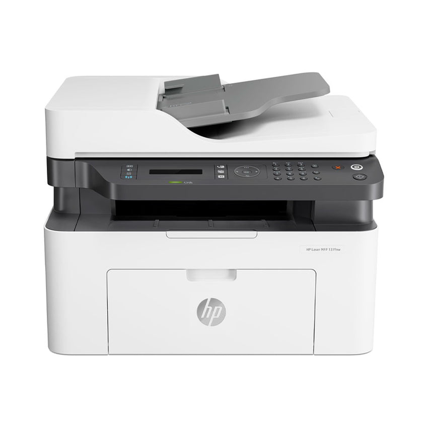 Impresora multifuncional hp m137fnw  láser red-wifi b/n 21 ppm