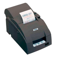 Impresora EPSON Matricial de Recibos. Rollo Auditoría, 76mm, Autocortador, Puerto USB, Incluye Fuente. Negra. TM-U220A-163