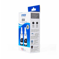 Kit Epson 2 Botellas 664 Color Negra