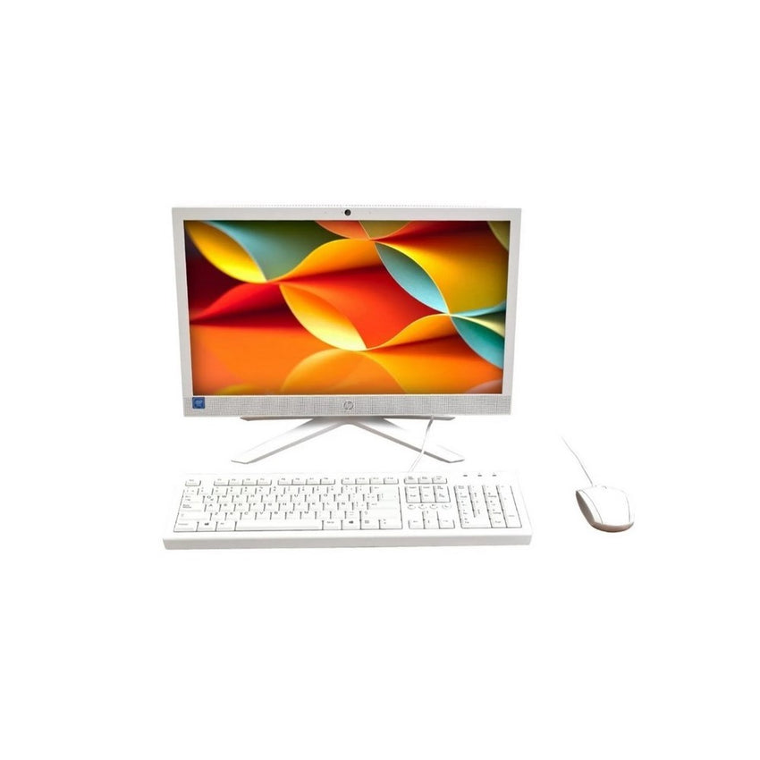 Computador Todo en uno HP  21-b0000la 20,7” pulgadas FHD Intel Celeron J4025 4GB RAM Disco Duro SATA 1TB - Blanco