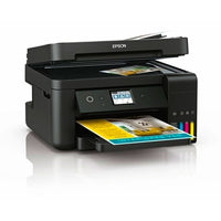 Multifuncional Epson Ecotank L6191 Color de botellas. Conectividad USB/ Inalámbrica/ Imprime/ Copia/ Fax/ Ethernet. Velocidad impresión máxima: Negro 33 ppm y Color 20 ppm