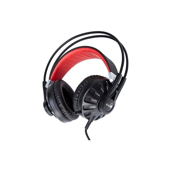 Audífono Diadema Gamer Genius HS-G680 USB Negro/Rojo