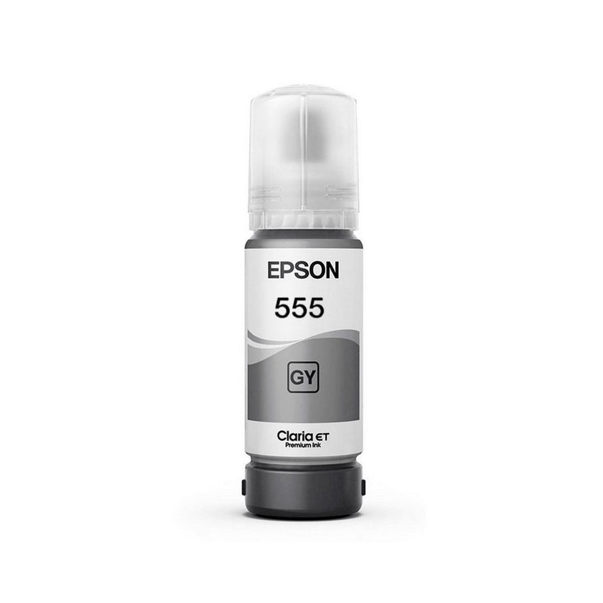Botella de Tinta EPSON T555520 AL 70 ml Impresión de Fotografía COLOR Gris