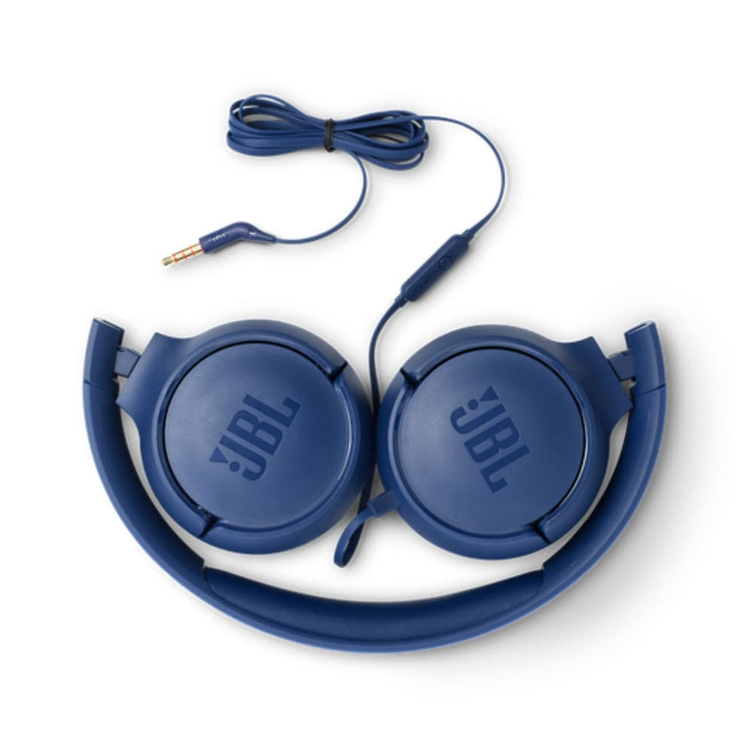Audifonos JBL T500 Headphones Blue