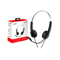 Audifono GENIUS Diadema HS-220U USB COLOR  Negro