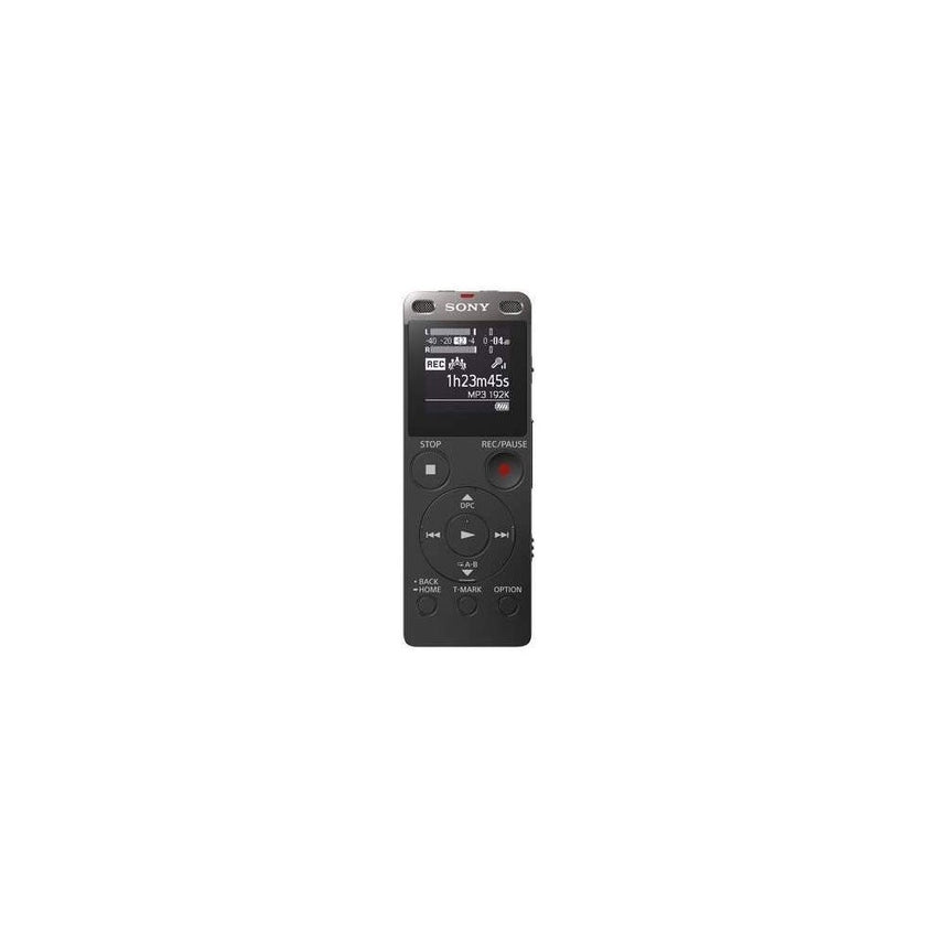 Grabador Sony de voz digital con USB integrado, 4GB de memoria expandible MicroSD, Batería de litio