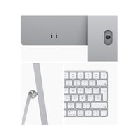 Computador APPLE Mac 24” Pulgadas Todo En Uno Ram 8GB Disco SSD 256GB COLOR Plata