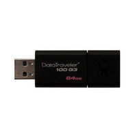 Memoria USB Kingston DataTraveler 100 G3 DT100G3 64GB 3.0 Negro