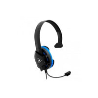 Audífonos Gaming alámbrico con micrófono Turtle Beach Recon color negro, para PlayStation PS4, Jack 3.5mm
