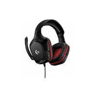DIADEMA G332 Logitech Gaming Plug 3.5mm Sonido Estéreo Multiplataforma Control de Mute Cable 2Metros Garantía 2Años-NEGRO-NARANJA
