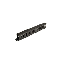 Administrador de cables horizontal de 1U SmartRack - Finger Duct con tapa