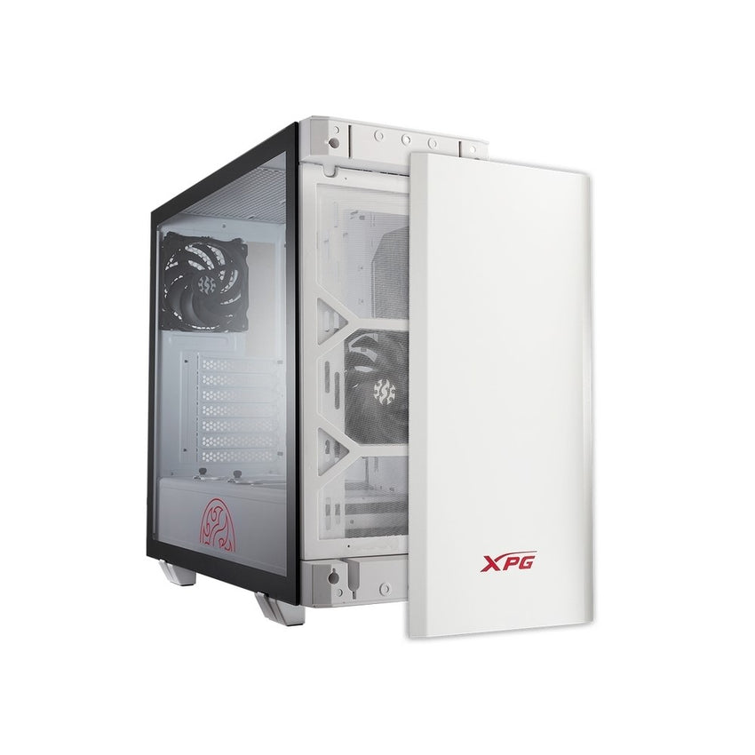 Chasis gamer XPG by ADATA INVADER Blanco / Vidrio templado X1 / 2 Fan cooler