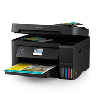 Multifuncional Epson Ecotank L6191 Color de botellas. Conectividad USB/ Inalámbrica/ Imprime/ Copia/ Fax/ Ethernet. Velocidad impresión máxima: Negro 33 ppm y Color 20 ppm