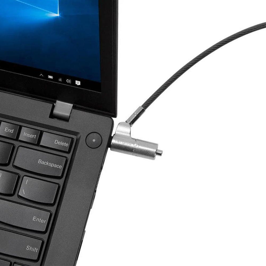Candado TARGUS trapezoidal con llave para computadora portátil y seguridad de escritorio