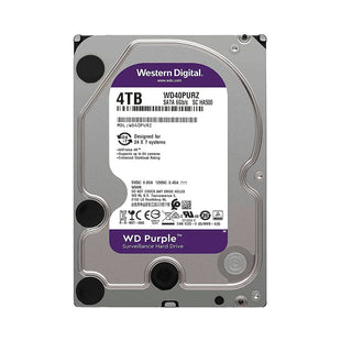 Disco Duro Western Digital PURPLE 4TB 5400RPM SATA 6Gbs Cache 256 MB 3,5in videovigilancia trabajo 24/7