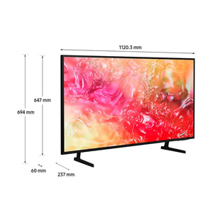 Televisor Samsung FLAT LED Smart TV 50 pulgadas Crystal UHD 4K  /3,840 x 2,160, AI,  /HDR / DVB-T2 /LAN /WIFI 5 / Bluetooth 5.2 / Google Meet / AirPlay 2 /modo ambiente/ Modo Juego/ HDMI x 3/ USB x1 /abre y edita archivos de Office/ Garantía 1 año, Ficha