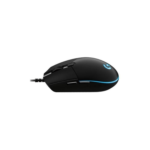 MOUSE G PRO ESPORTS Logitech Gaming Alámbrico USB 16000DPI Compatible Win-Mac Sensor HERO16K 6Botones Programables RGB Lightsync G HUB Garantía 2Años-NEGRO